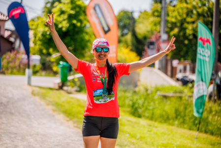 Pravý lesní trail na Brdském půlmaratonu