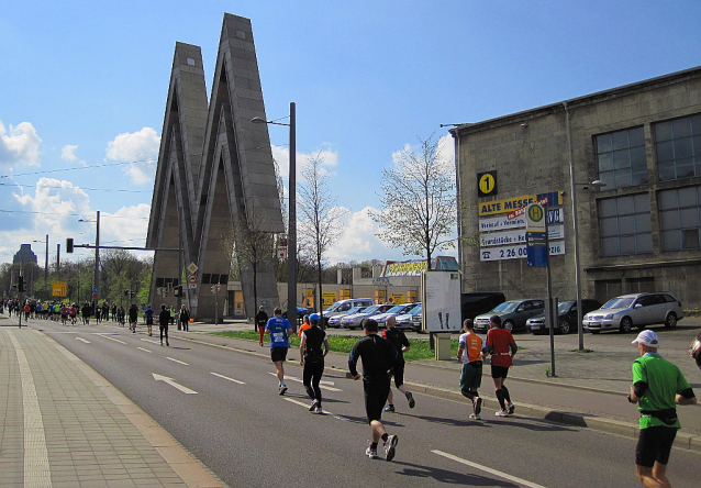Leipzig Marathon: Návštěva u přátel