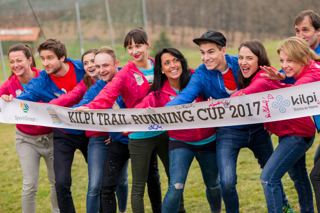 Kilpi Trail Running Cup a herci seriálu Modrý kód.