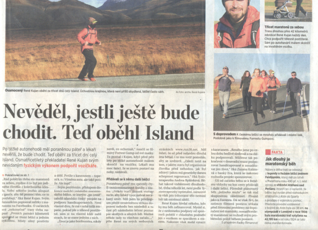 Iceland: 1 man – 30 days – 30 marathons