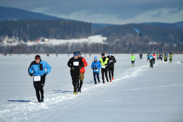 Lipno Ice Marathon, jediný ledový maraton v Čechách