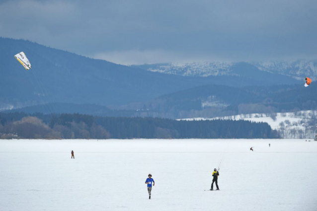 Lipno Ice Marathon, jediný ledový maraton v Čechách