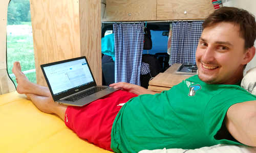 #vanlife - pohled z druhé strany #vanlife - pohled z druhé strany