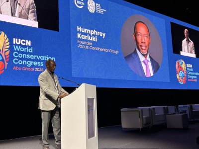 Humphrey Kariuki named IUCN Patron of Nature at World Conservation Congress