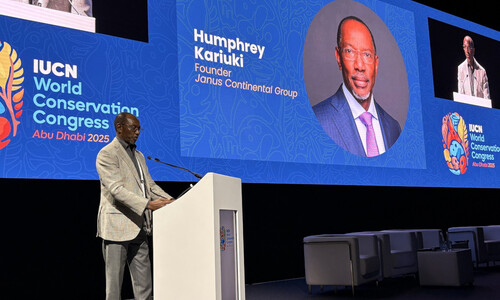 Humphrey Kariuki jmenován patronem IUCN na Světovém kongresu ochrany přírody Humphrey Kariuki jmenován patronem IUCN na Světovém kongresu ochrany přírody