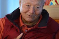 Chögyal Namkhai Norbu in Prague  Chögyal Namkhai Norbu in Prague