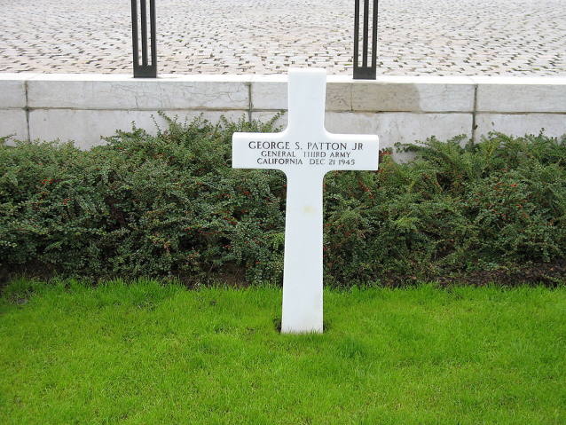 Georg Smith Patton: americký generál je pohřben v lucemburské hlíně