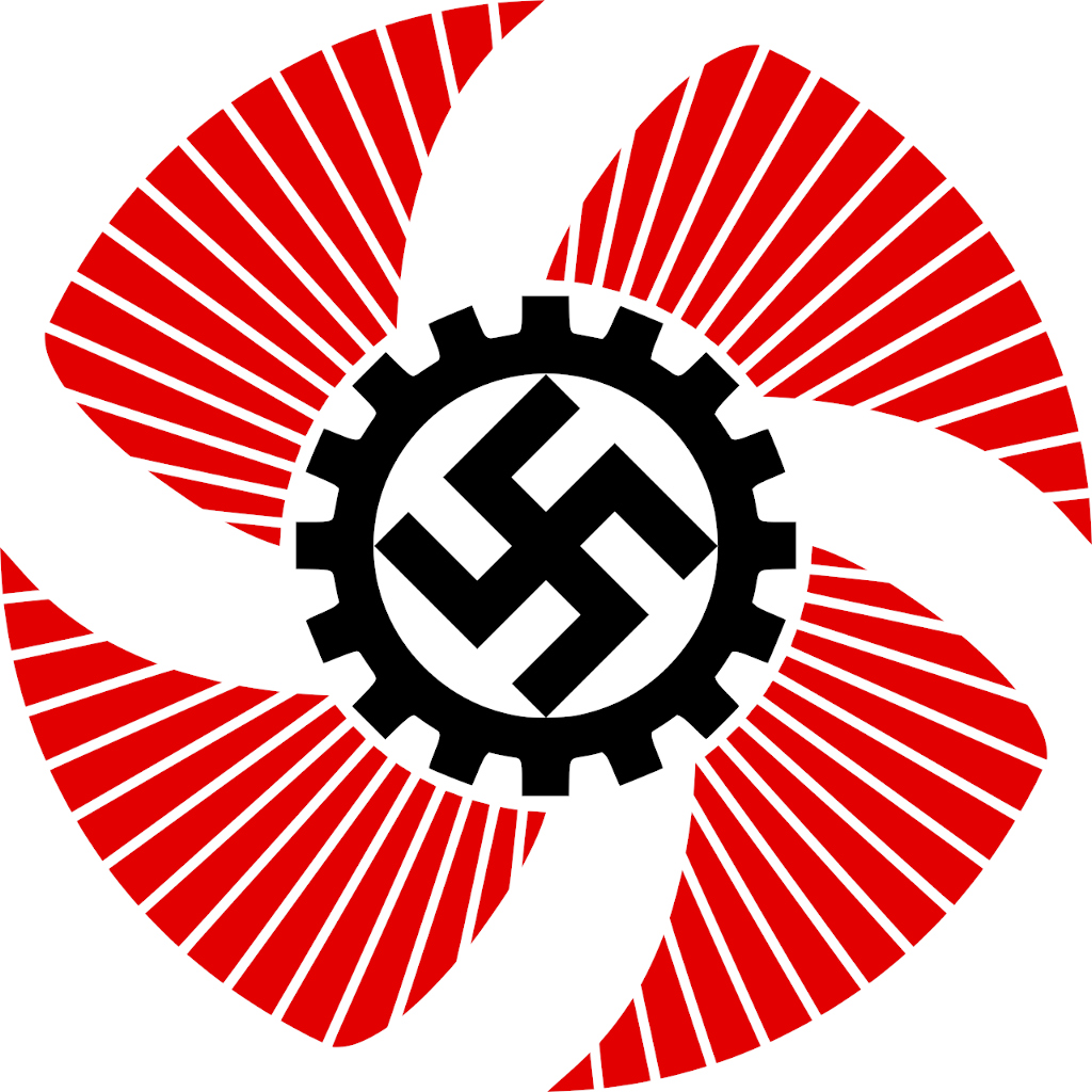 Kraft durch Freude, logo nacistické volnočasové organizace..