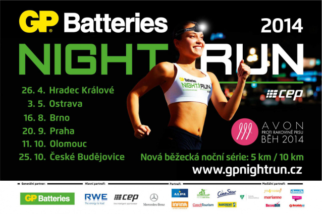 Konečně! Night Run odstartoval v Hradci Králové