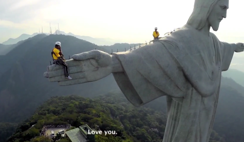 Amazing walk on Christ The Redeemer