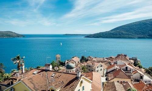 Herceg Novi, historická brána boky Kotorské Herceg Novi, historická brána boky Kotorské