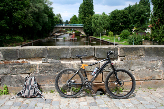 Vodácký kanál v Brandýse nad Labem