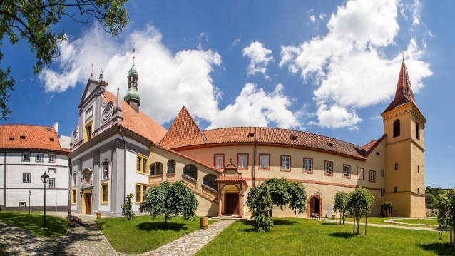 Festivalová zóna 32. ročníku Festivalu Krumlov