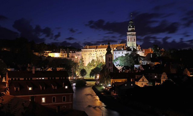 Festivalová zóna 32. ročníku Festivalu Krumlov