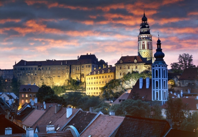 Festivalová zóna 32. ročníku Festivalu Krumlov