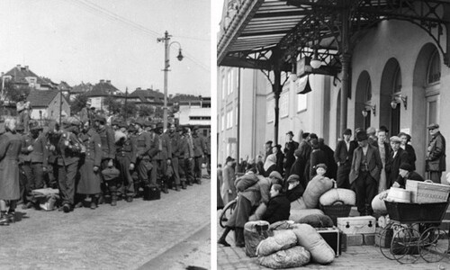 Vyhnání čili odsun Němců z Československa skončil 1946 v Karlových Varech Vyhnání čili odsun Němců z Československa skončil 1946 v Karlových Varech