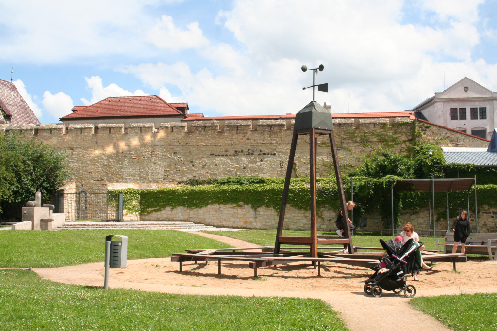 Litoměřický hrad byl součástí městského opevnění.