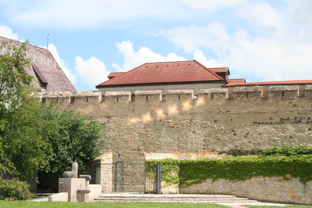 Litoměřický hrad byl součástí městského opevnění.