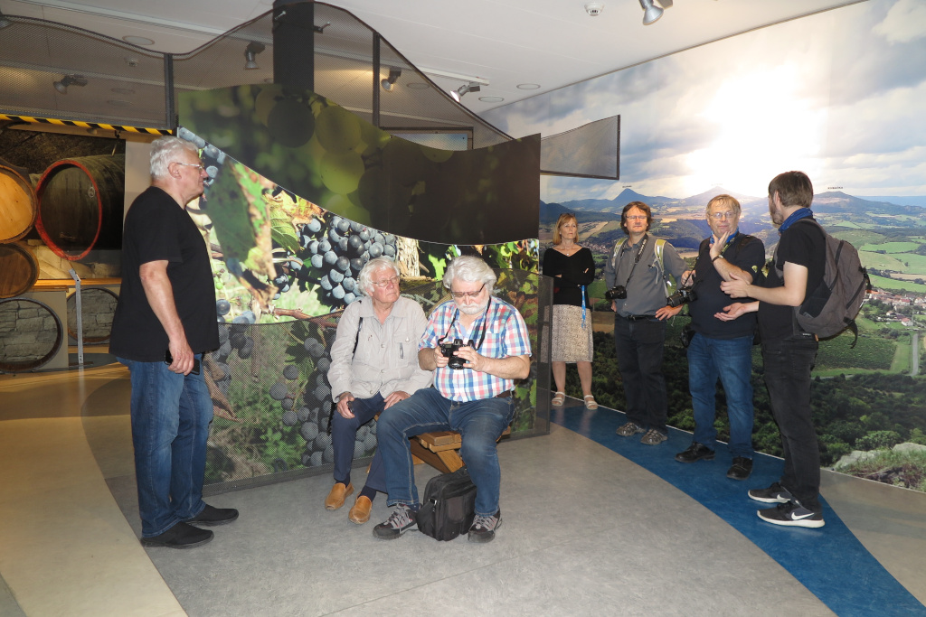 Vinařská expozice v Litoměřickém hradu.