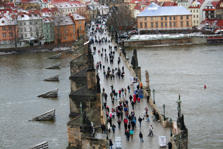 Kampa, jediný umělý ostrov v Praze