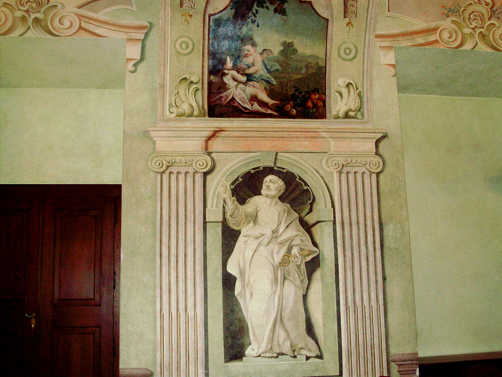 Barokní prostory jezuitského Profesního domu.
