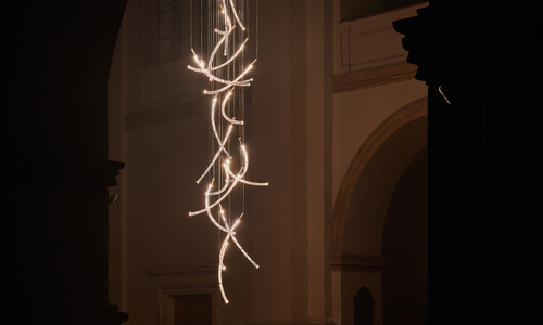 The new Flare lighting by Czech brand Bomma will shine in the Church of Salvator The new Flare lighting by Czech brand Bomma will shine in the Church of Salvator