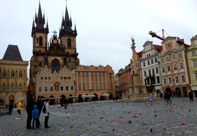 Čtyři póly Prahy - sever, jih, východ, západ 