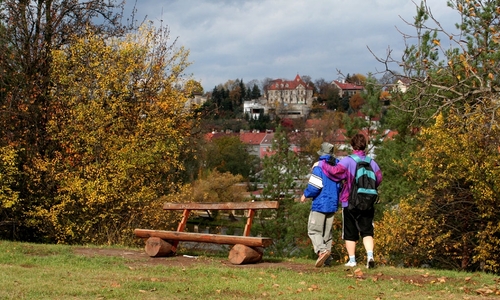 Výlet do třešňovky nad Botičem Výlet do třešňovky nad Botičem