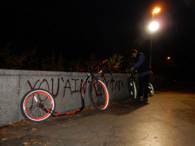 Letná, Petřín a Strahov na koloběžce