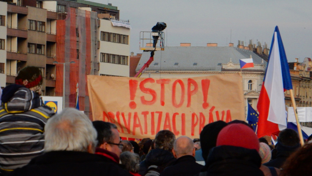 Den boje za svobodu a demokracii se slavil na Letné