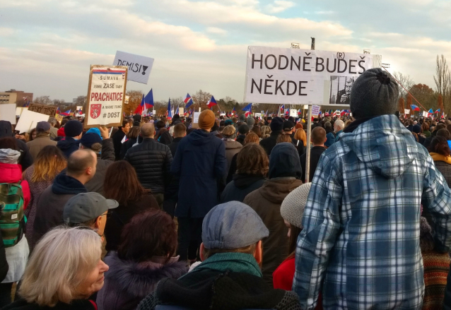 Den boje za svobodu a demokracii se slavil na Letné