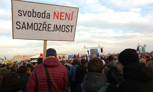 Den boje za svobodu a demokracii se slavil na Letné Den boje za svobodu a demokracii se slavil na Letné