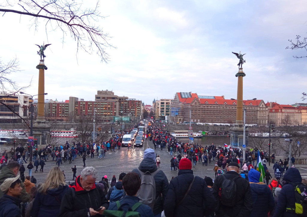 Praha, Čechův most.