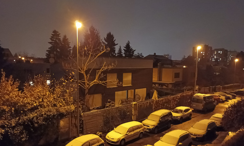 První sníh v Praze 2022 První sníh v Praze 2022