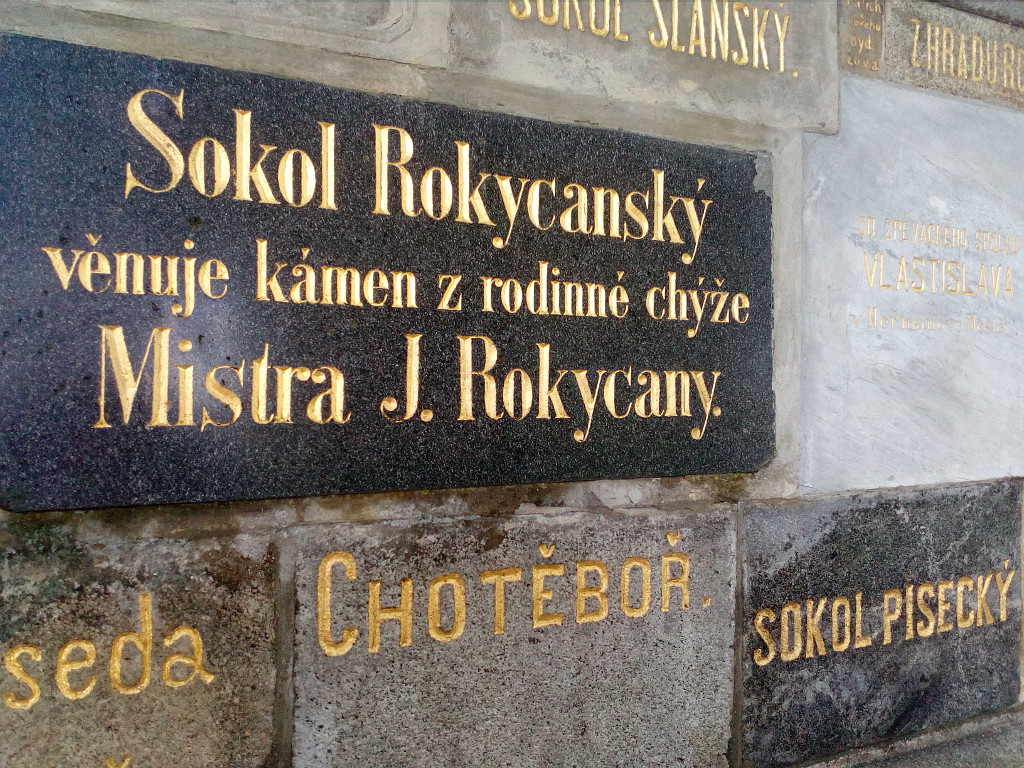 Přibyslav, mohyla smrti Jana Žižky z Trocnova.