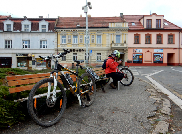 Prvních zimních 70 km na kole z Rakovníka do Prahy