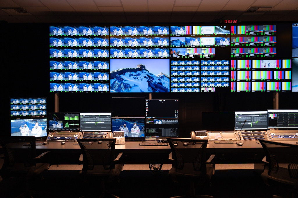 TCL displays IBC media bring Milano Cortina global audiences.