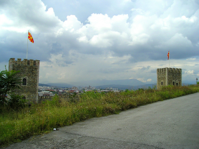 Cyril a Metoděj v makedonském Skopje