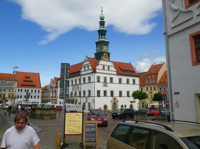 Pirna, staré české město v Německu