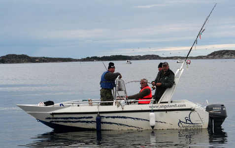 Taťkové rybaří v Norsku