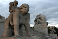 Gustav Vigeland, nacista a stalinista, daroval Oslu úžasné sochy