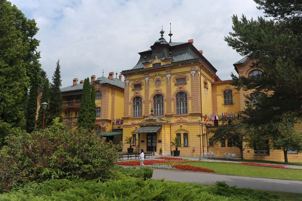 Liečebný dom Astória Bardejov.