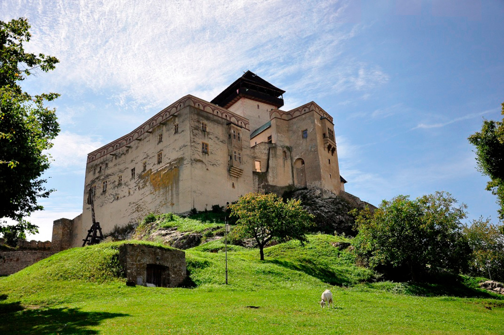 Trenčínský hrad.