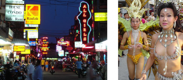 Thajská erotická veselice Pattaya