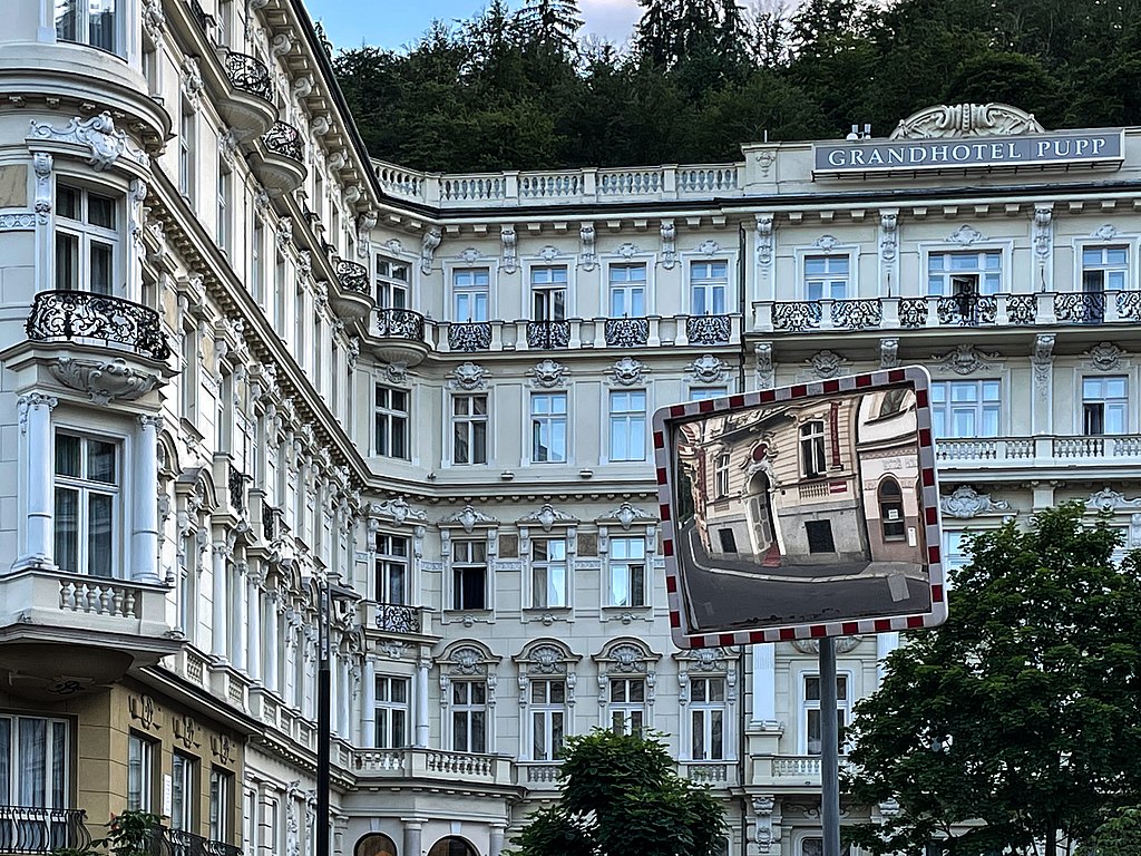 Karlovy Vary, hotel Pupp.