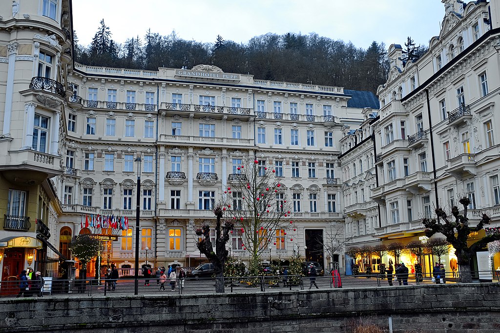 Karlovy Vary, Grandhotel Pupp.