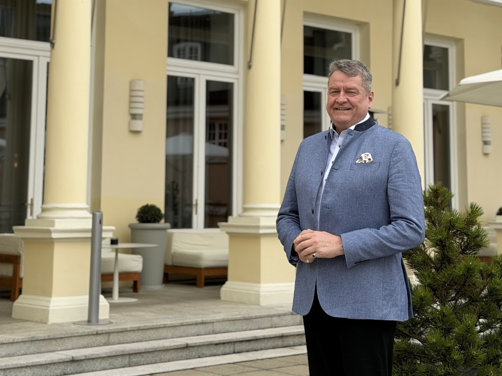 Falkensteiner Spa Resort Mariánské Lázně. Ředitel Peter Knoll.