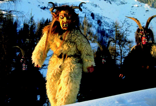 Perchty, krampusové a mikuláši