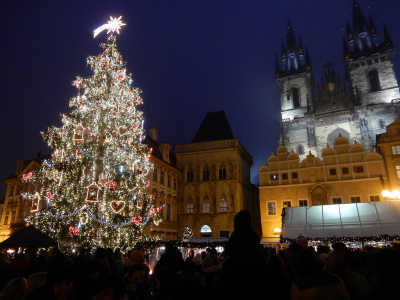 Vánoční trhy na Staroměstském náměstí