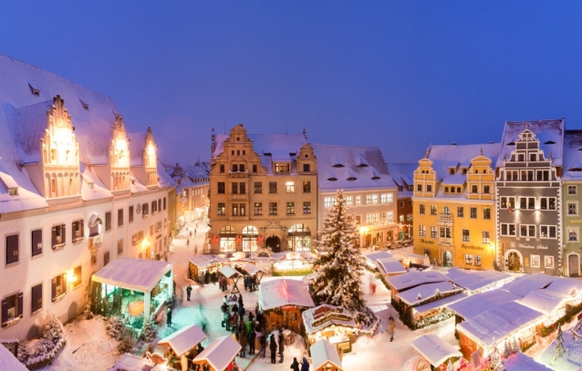 Vítejte v Sasku, ve vánoční říši divů